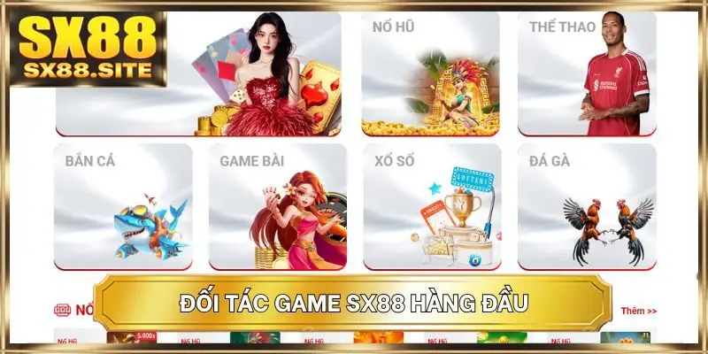 Đối tác game SX88 hàng đầu