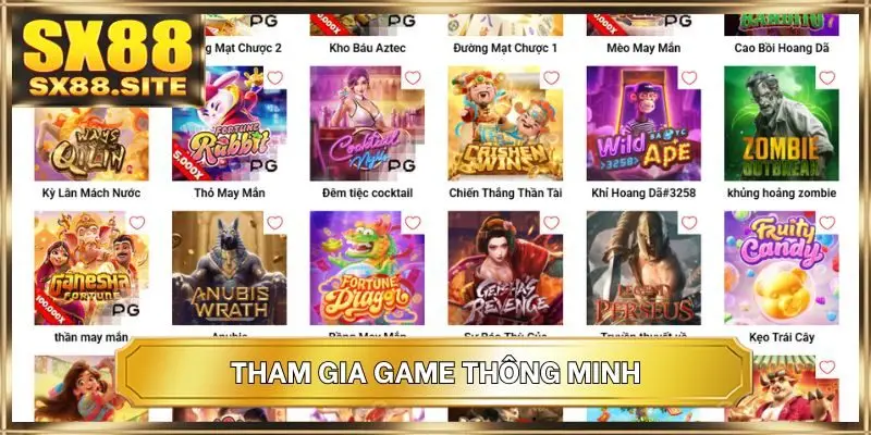 Tham gia game thông minh